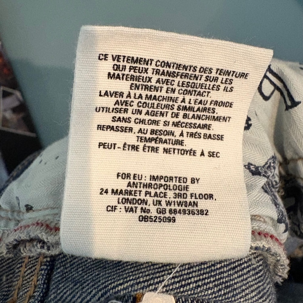 Pilcro‎ and the Letterpress Parallel Jeans Women's 26 Dark Wash 32" inseam - Picture 13 of 14